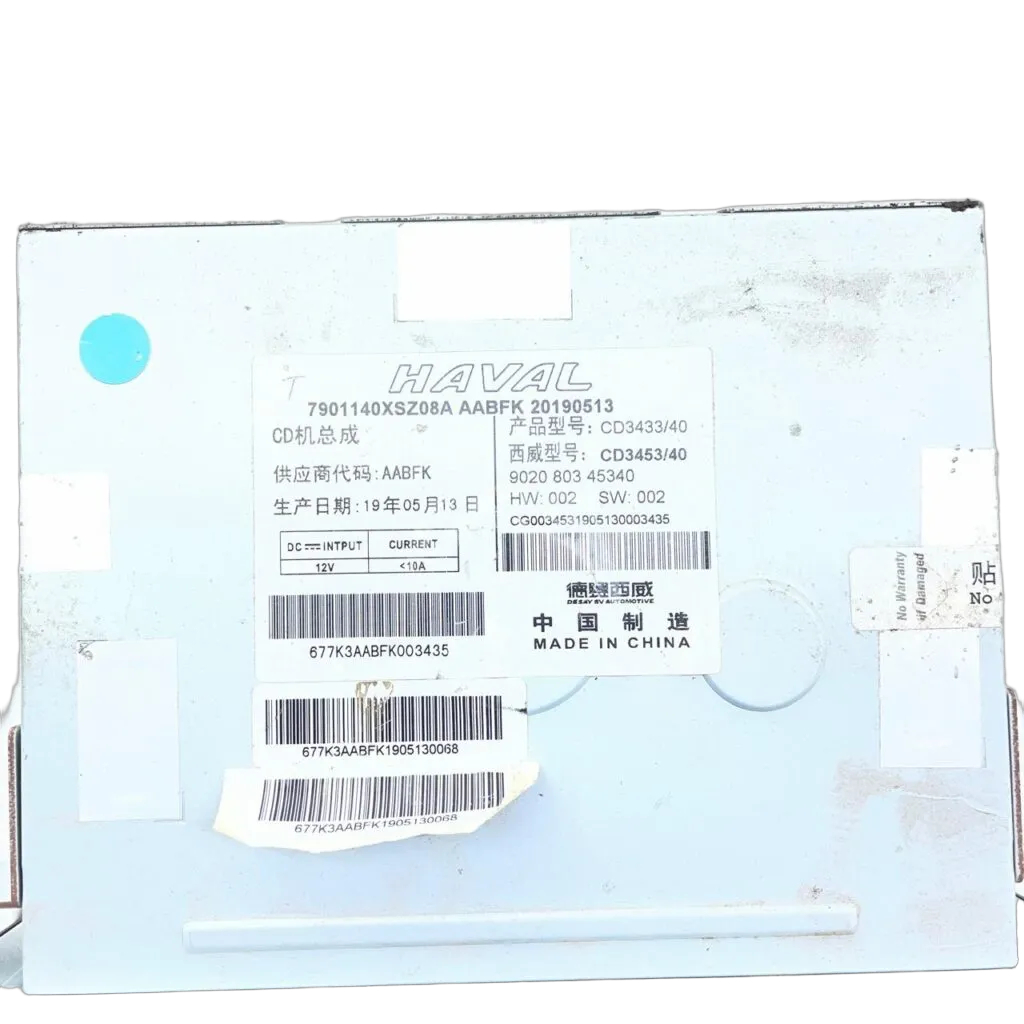 Haval H2 1.5t 16v 17-20 Gw4g15b 104kw Radio - Image 3