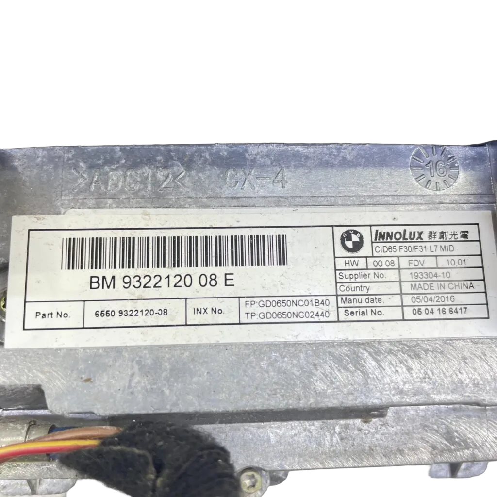 Bmw 4 Series F32 420i 16v 2013- N20b20 135kw Radio Front Centre - Image 4