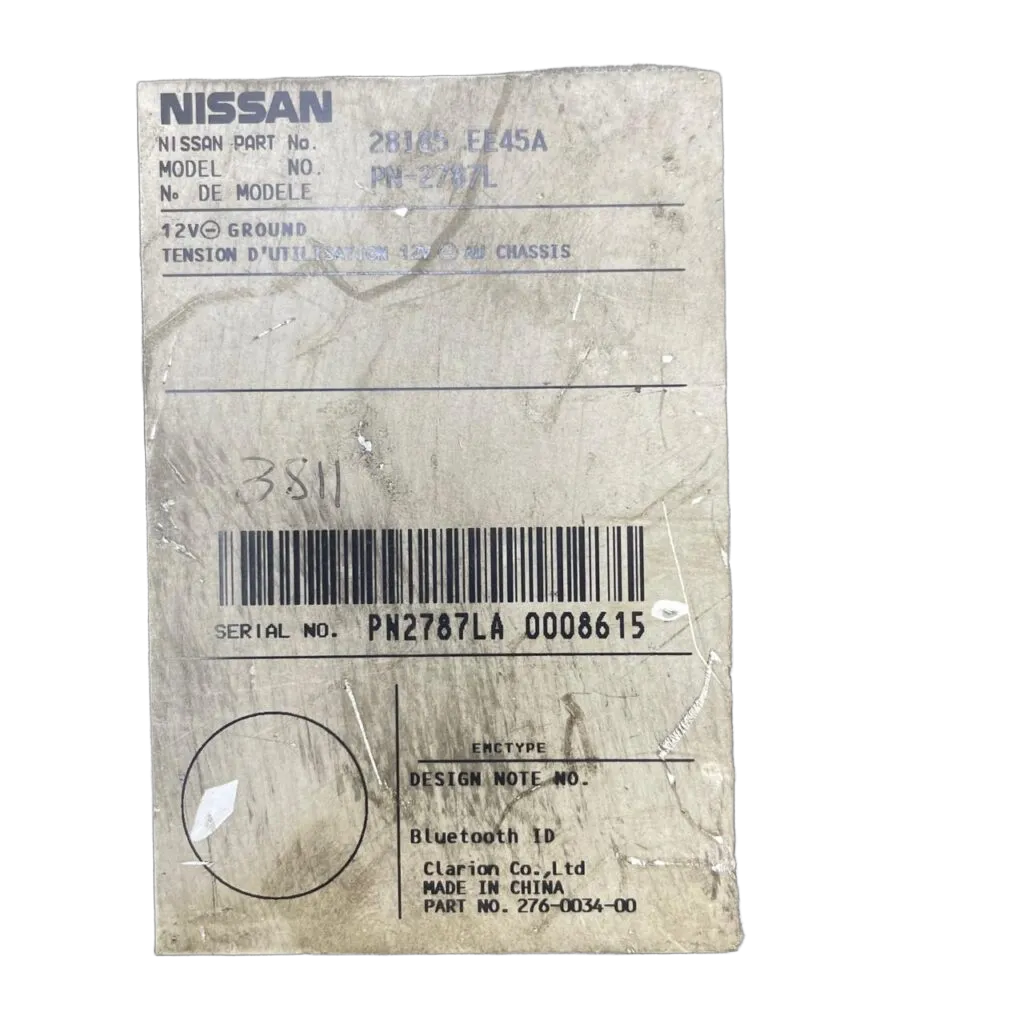 Nissan Navara 2.5 Dci 106kw & 128kw Yd25ddti 16v 2005- Radio - Image 2