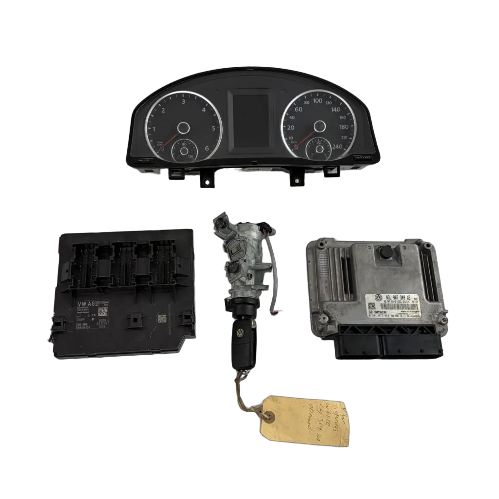 Vw Tiguan 2.0 Tdi 08-16 Cbab Cffb Clja 16v 103kw (incomplete) Ecu Set