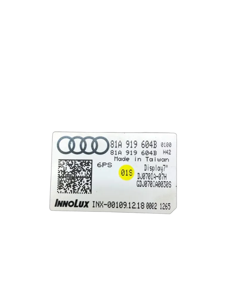 Audi Q2 1.0 30tfsi 17-22 Chzj 12v 85kw Radio Screen - Image 3