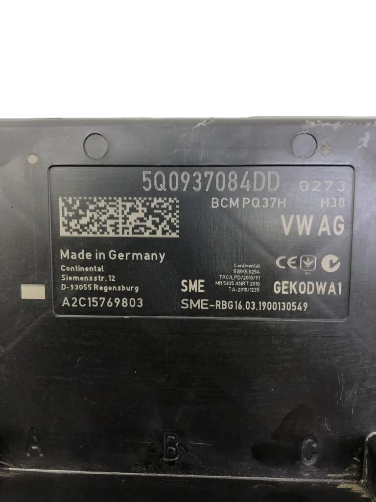 Audi Q2 1.0 30tfsi 17-22 Chzj 12v 85kw Bcm Body Control Module - Image 4